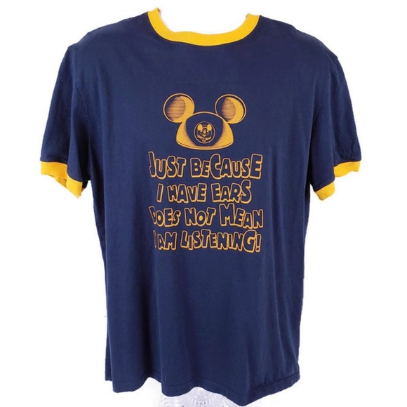 Mickey Mouse Mens L Disneyland Resort T-Shirt - Picture 1 of 3
